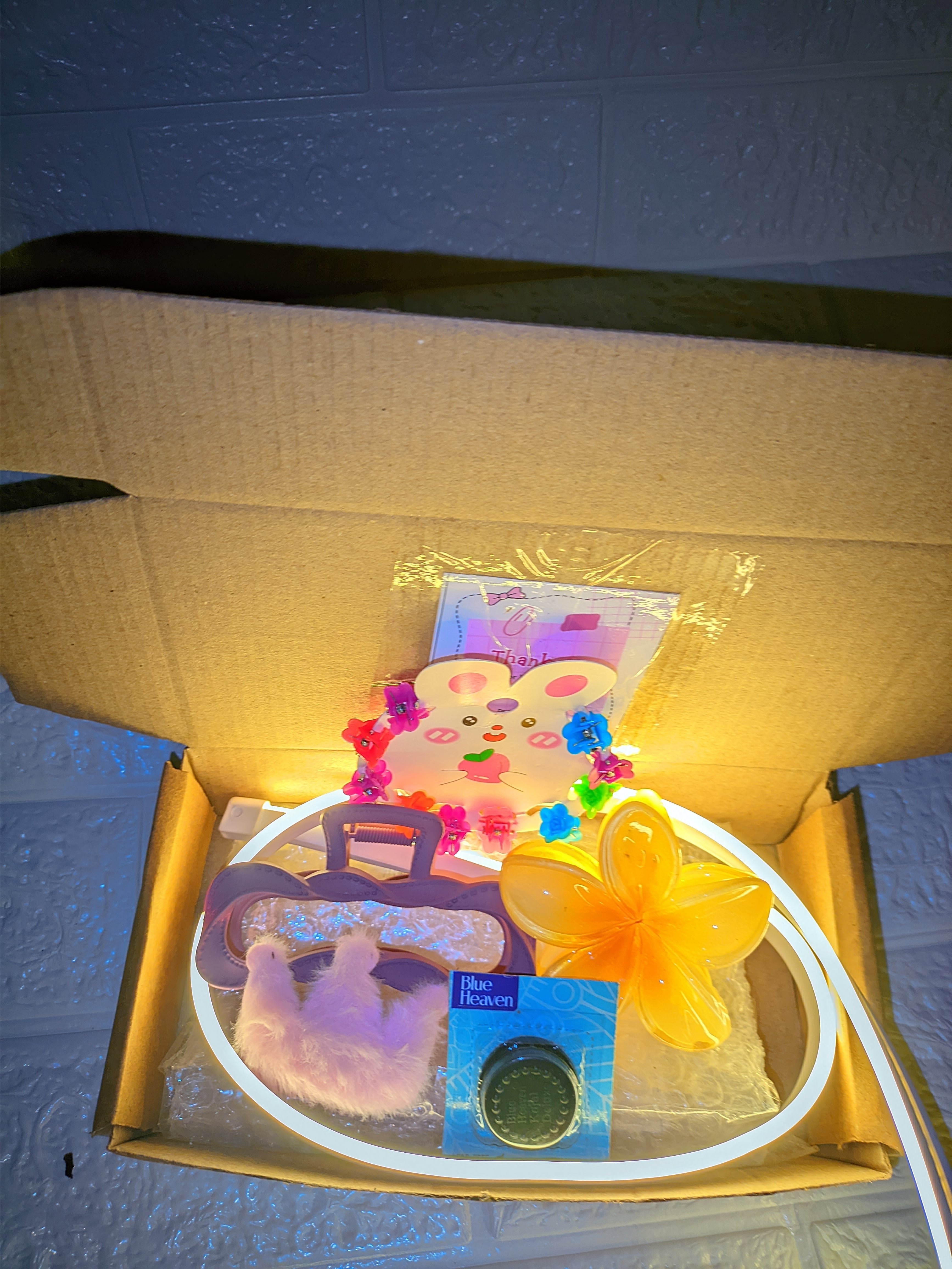 Premium Accessory Combo – 1 Claw Clips, 1 crown Bows, 1 kajal & 1 Korean clutcher 1 cute Clip "