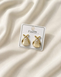 Designer Gold Plated Party Wear Stud Earrings for Girls & Women